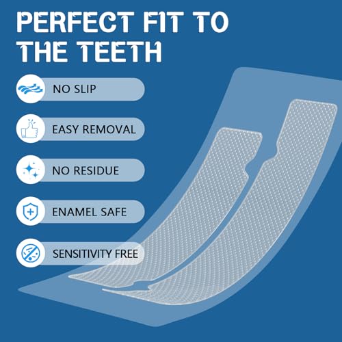 Teeth Whitening Strips for Sensitive Teeth, Enamel Safe, 14 Day Treatments (28 Strips)
| Teeth Whitening Strips, Enamel
