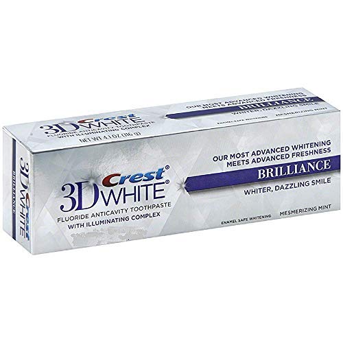 Crest 3D White Fluoride Anticavity Toothpaste for Optimal Oral Care 0.85 oz (Pack of 2)
| Crest 3D White Fluoride Antic