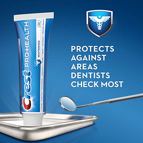 Crest Pro-Health Whitening Gel Toothpaste - Triple Action, Whitening, |6 oz, 3 Count, Teeth Brightening, Fluoride Reinfo